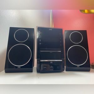 JVC Speaker System w/ AM/FM Radio